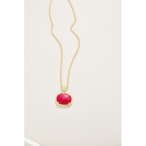 Greta Necklace 18&quot; Pink