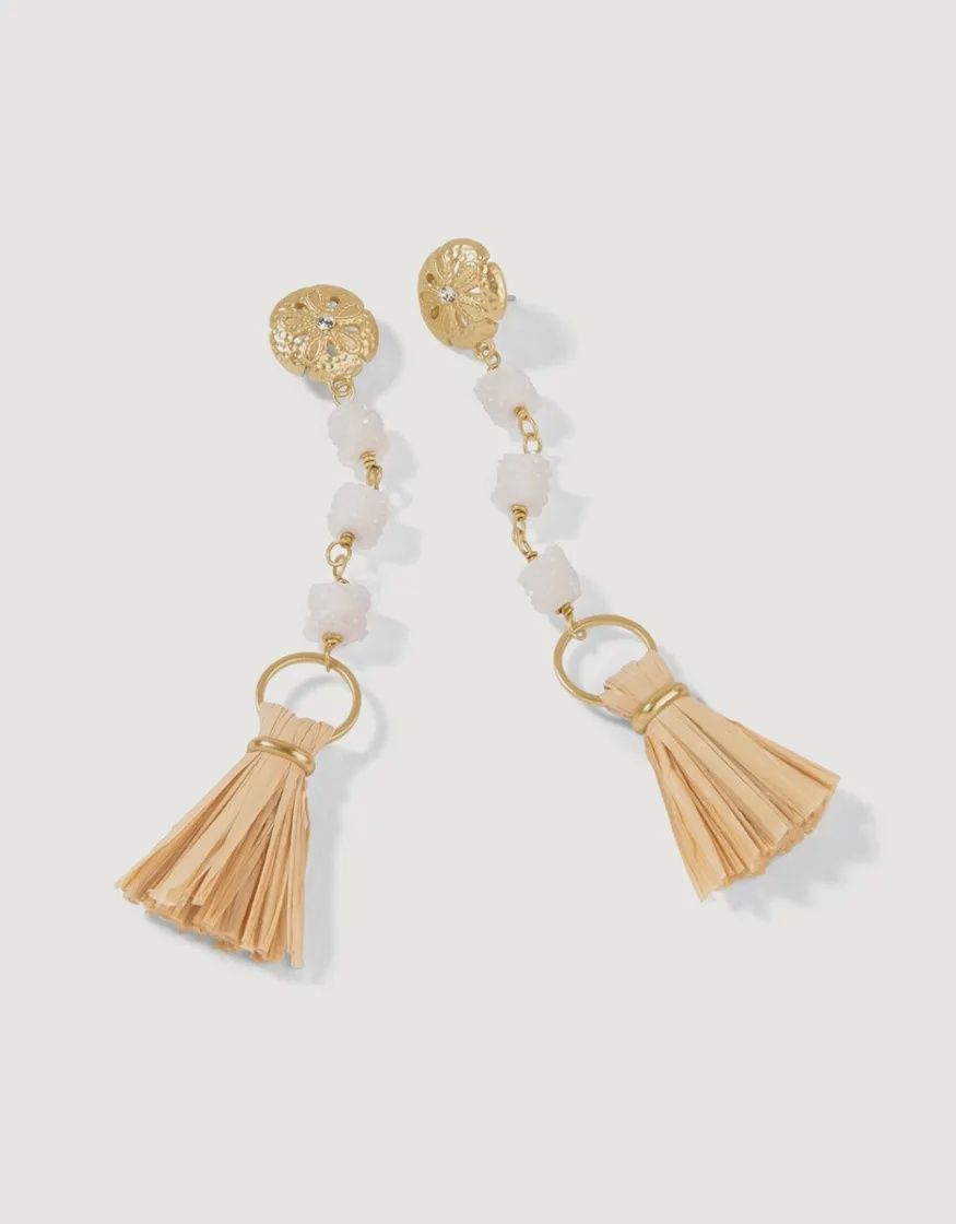 Oldfield Druzy Dangle Earrings