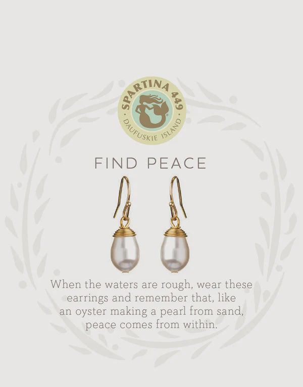 Sea La Vie Drop Earrings Find Peace