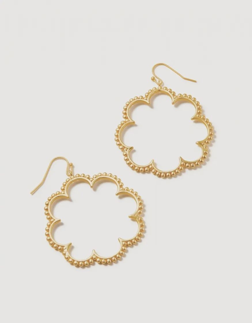 Dotted Daisy Earrings