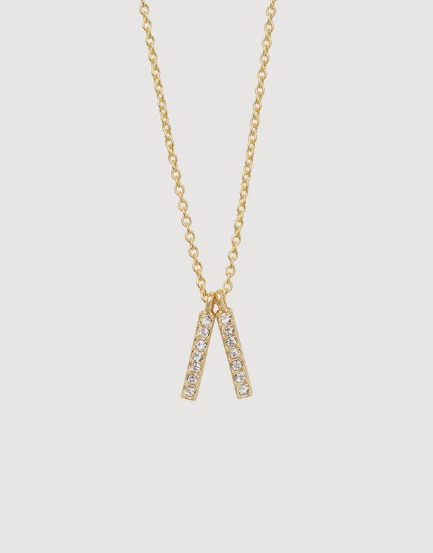 Sea La Vie Necklace Lean on Me/Double Bars