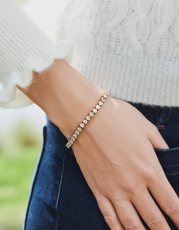 Sunrise Tennis Bracelet Crystal 4mm