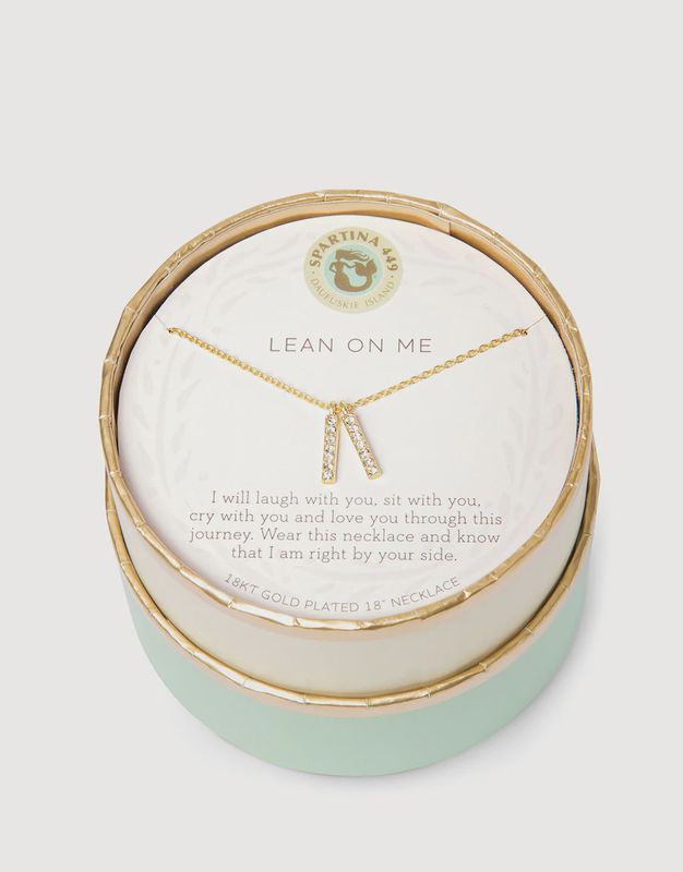 Sea La Vie Necklace Lean on Me/Double Bars