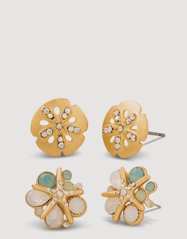 Sea Stud Earrings Set