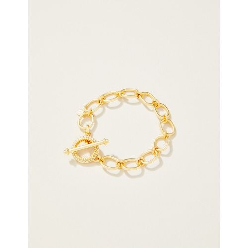 Cristal Aura Toggle Bracelet White Opal