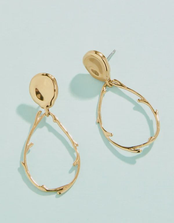 Sea Coral Earrings Coral