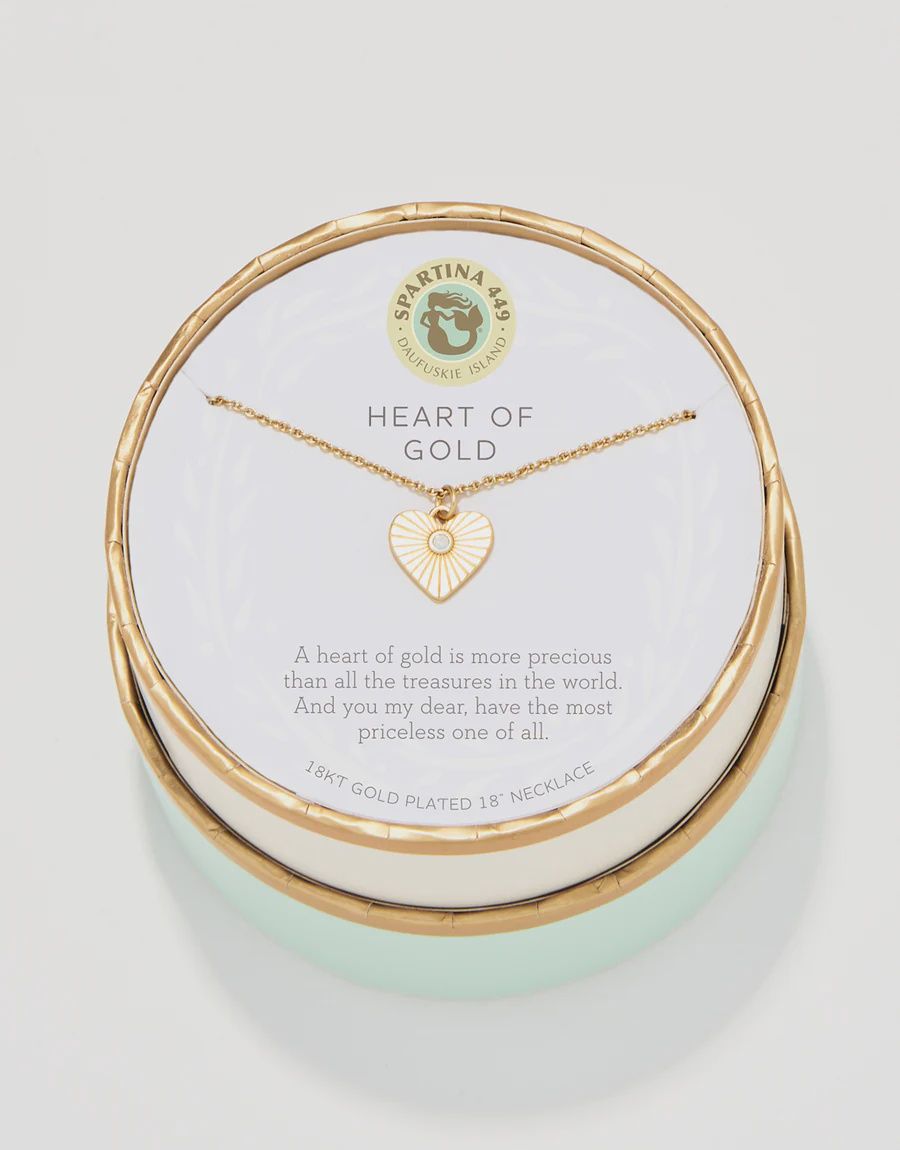 Sea La Vie Necklace Heart of Gold