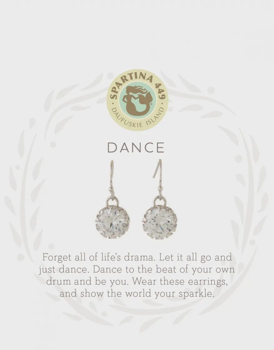 Sea La Vie Drop Earrings Dance/Gem SIL