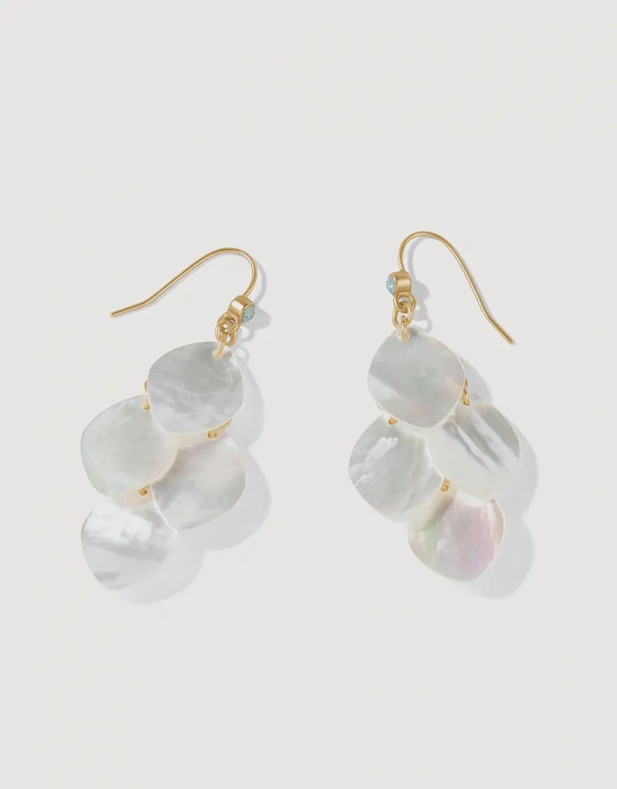 Sweetspire Chandelier Earrings Pearlescent