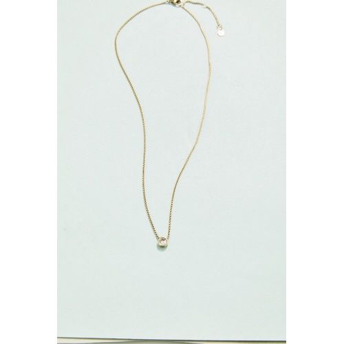 Little Lighthouse Necklace 17&quot; Cubic Zirconia