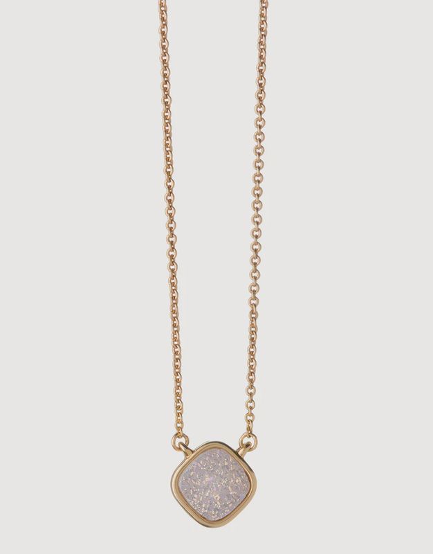 Sea La Vie Necklace Breathe/Cream Druzy