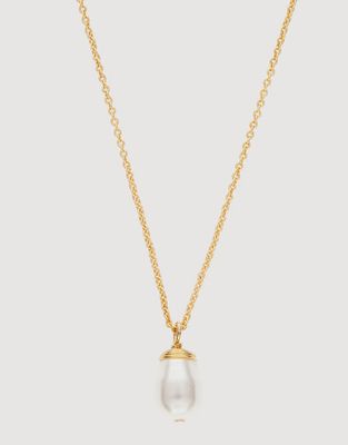 Sea La Vie Necklace Find Peace/Pearl