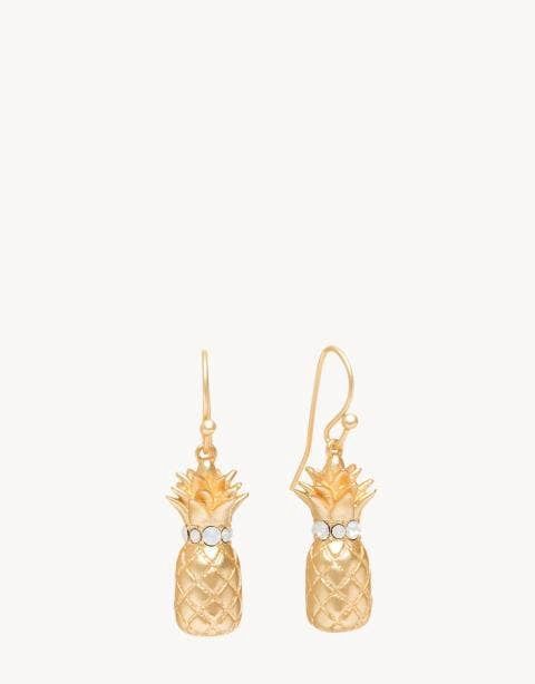 PINEAPPLE DROP EARRINGS
