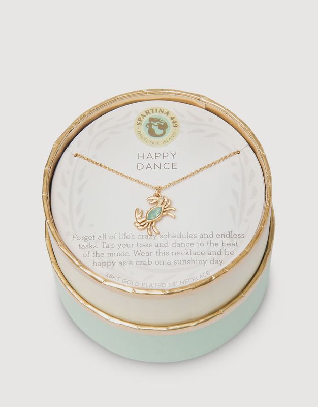Sea La Vie Necklace Happy Dance/Crab