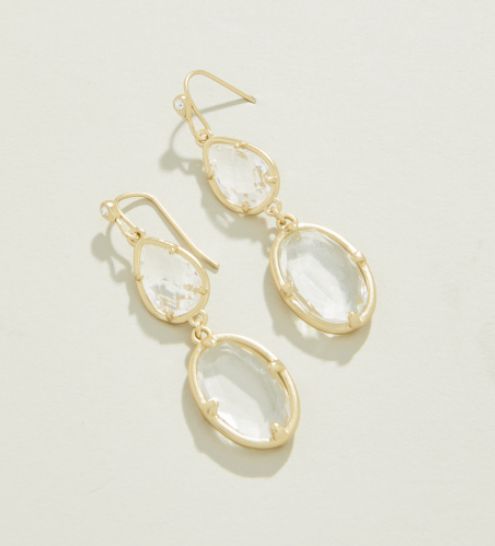 Lagoon Earrings Crystal