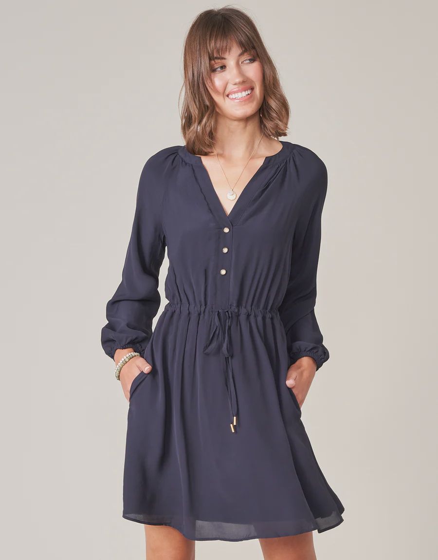 Catalina Dress Slate Blue