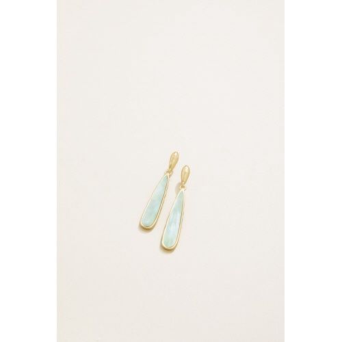 Drip Earrings Seafoam