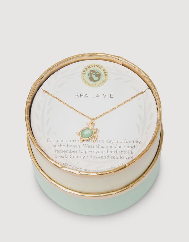 Sea La Vie Necklace Sea Turtle
