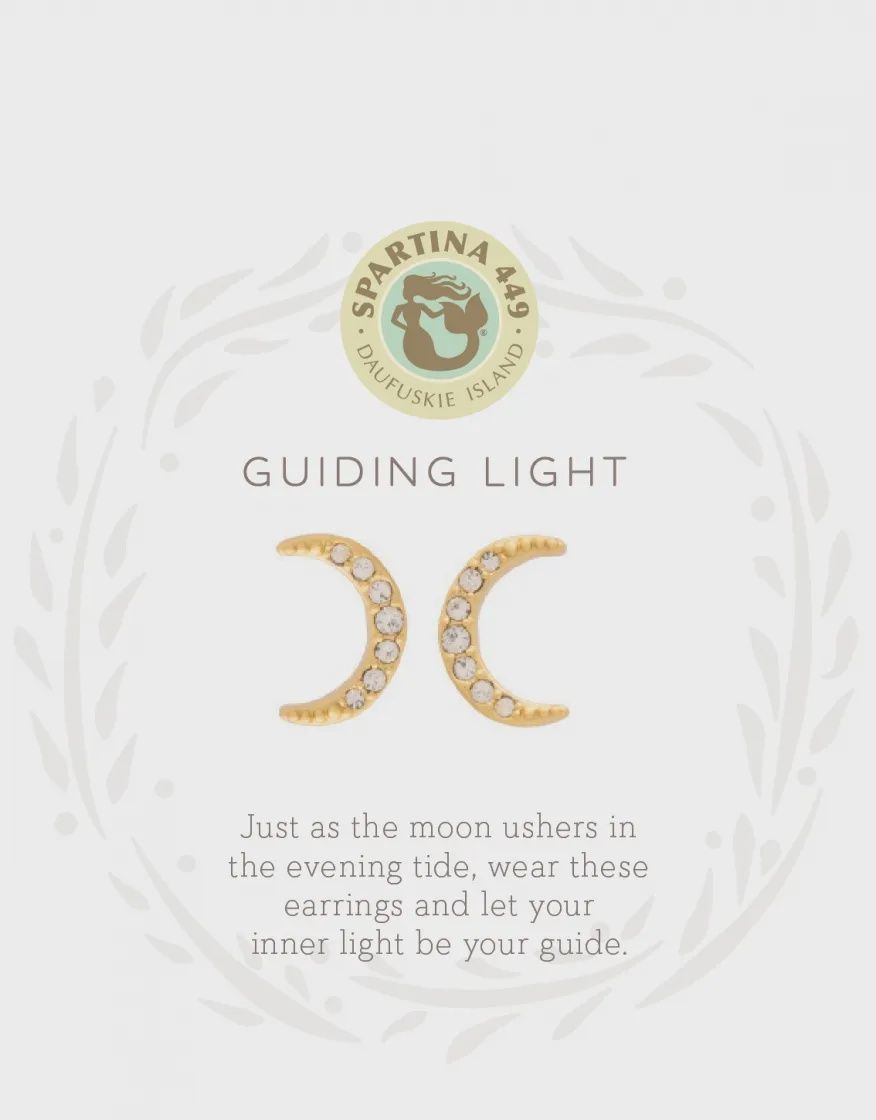 SLV Stud Earrings Guiding Light/ Crescent