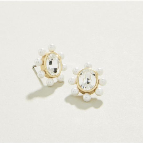 Queen Stud Earrings Crystal