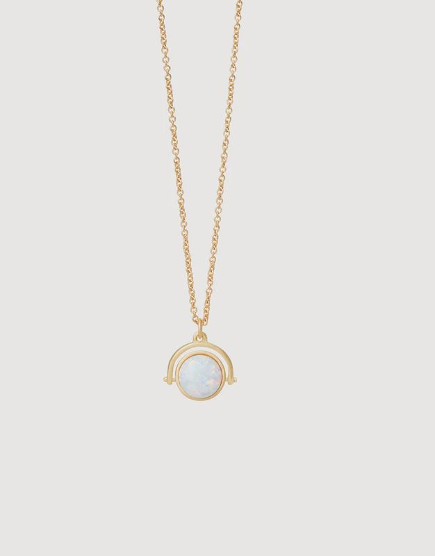 Sea La Vie Necklace To The Moon Back Reversible
