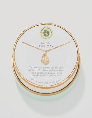 Sea La Vie Necklace Seas the Day/Oyster