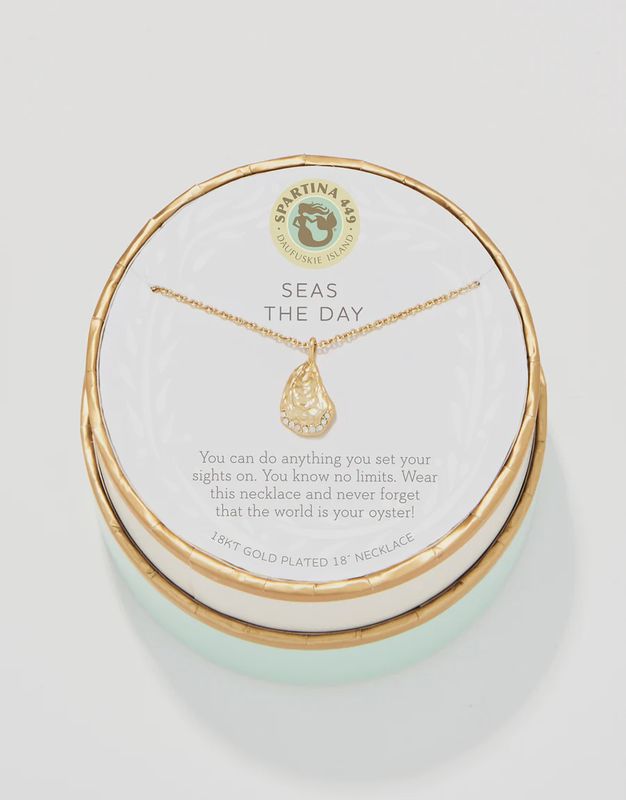 Sea La Vie Necklace Seas the Day/Oyster