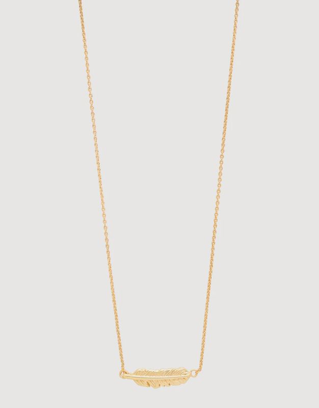 Sea La Vie Necklace Follow Your Dreams/Feather