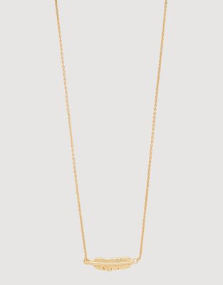 Sea La Vie Necklace Follow Your Dreams/Feather
