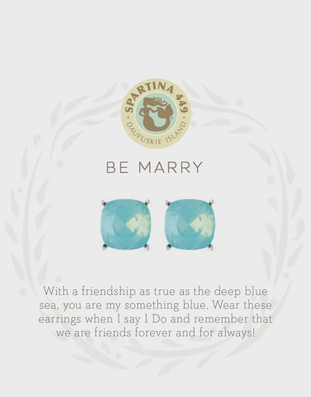 Sea La Vie Stud Earrings Be Marry/Something Blue