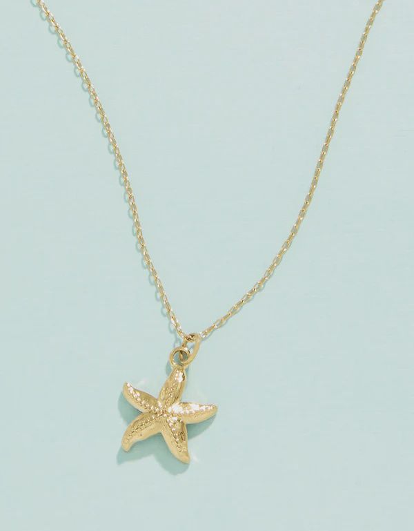 Starfish Necklace, 18&quot;