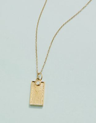 SP DuBois Necklace 18" White Opal