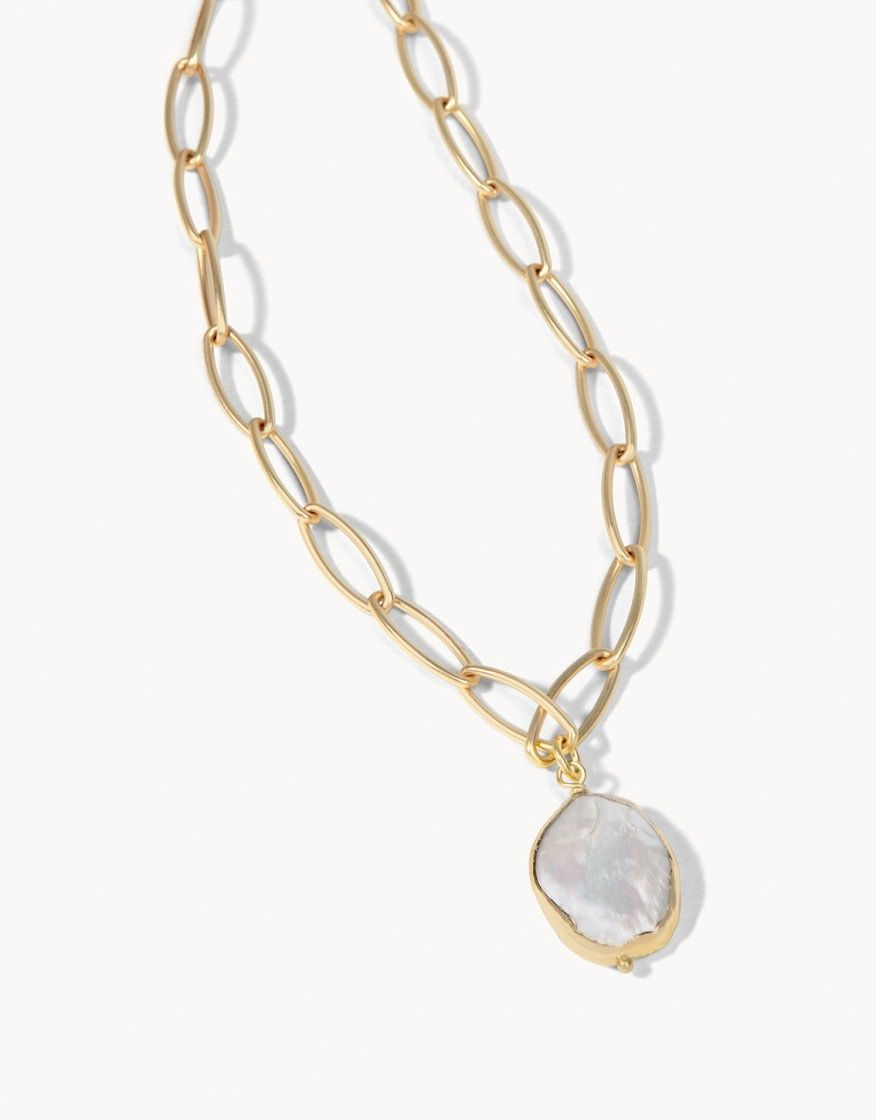 COIN PEARL NECKLACE