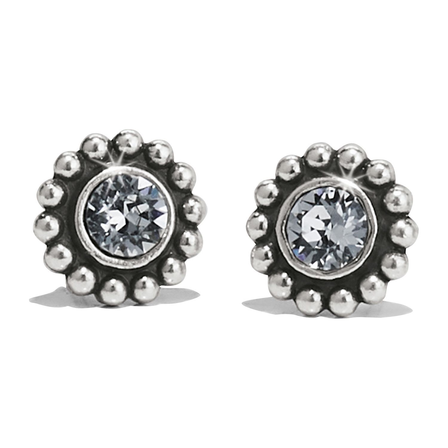 Twinkle Mini Post Earrings - Silver