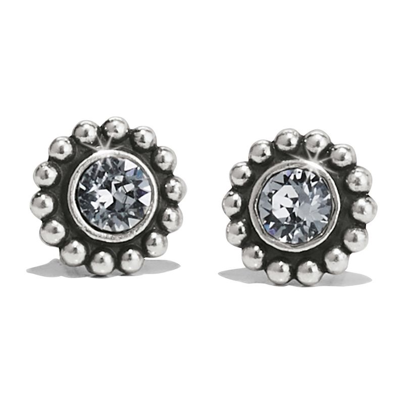 Twinkle Mini Post Earrings - Silver
