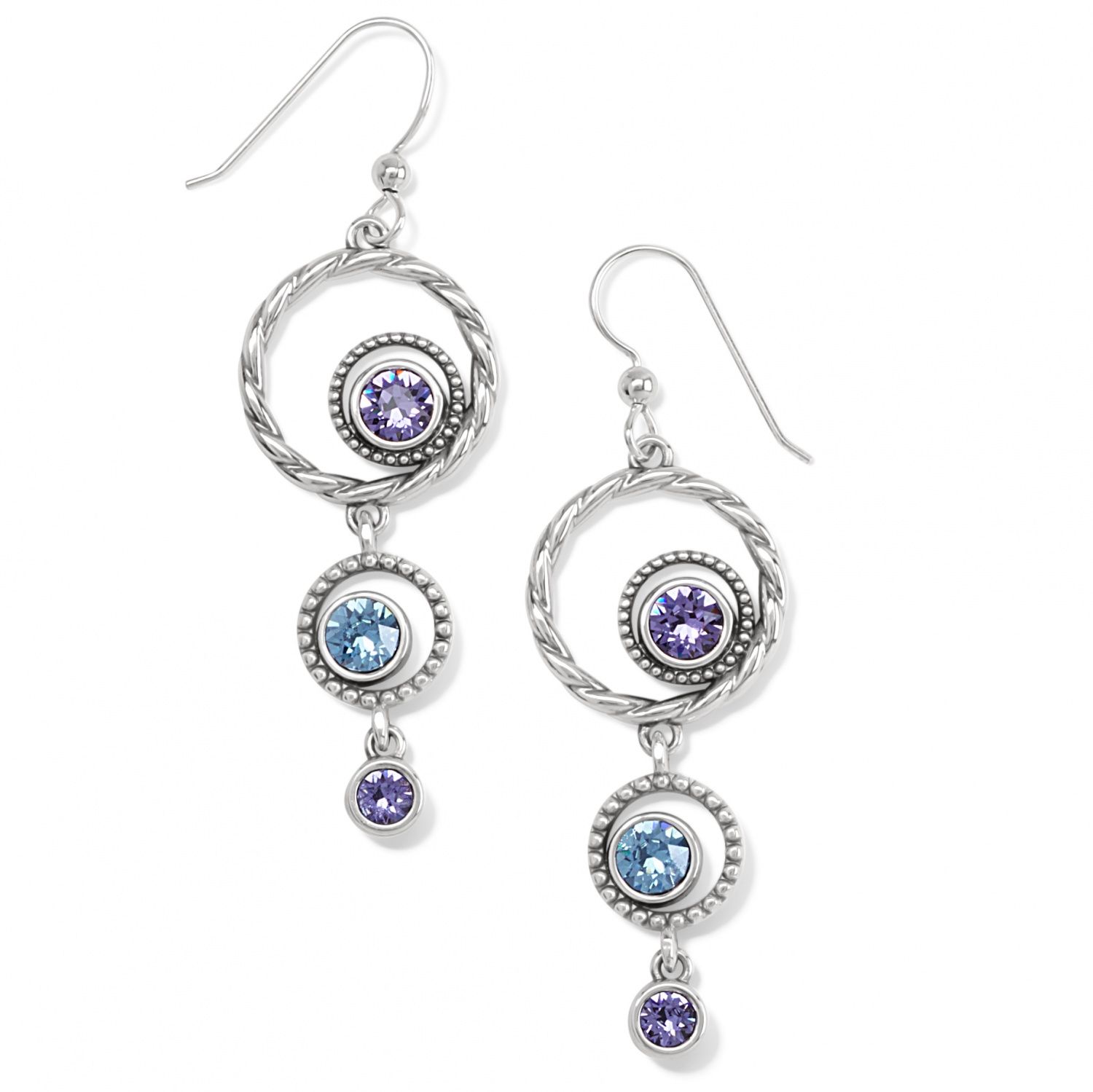 HALO RADIANCE FRENCH WIRE EARRINGS
