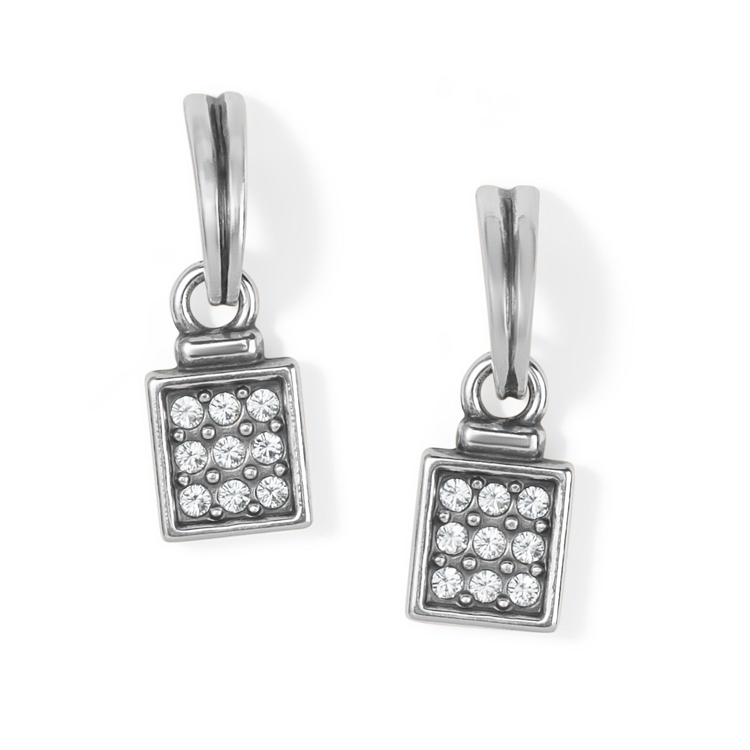 Meridian Zenith Mini Post Drop Earrings - Silver