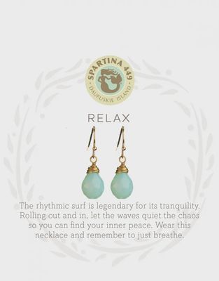 Sea La Vie Drop Earrings Relax/Water Drop