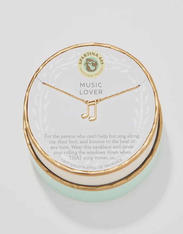 Sea La Vie Necklace Music Lover/Note