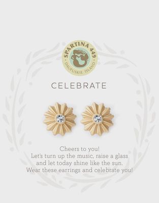 Sea La Vie Stud Earrings Celebrate/Sunburst