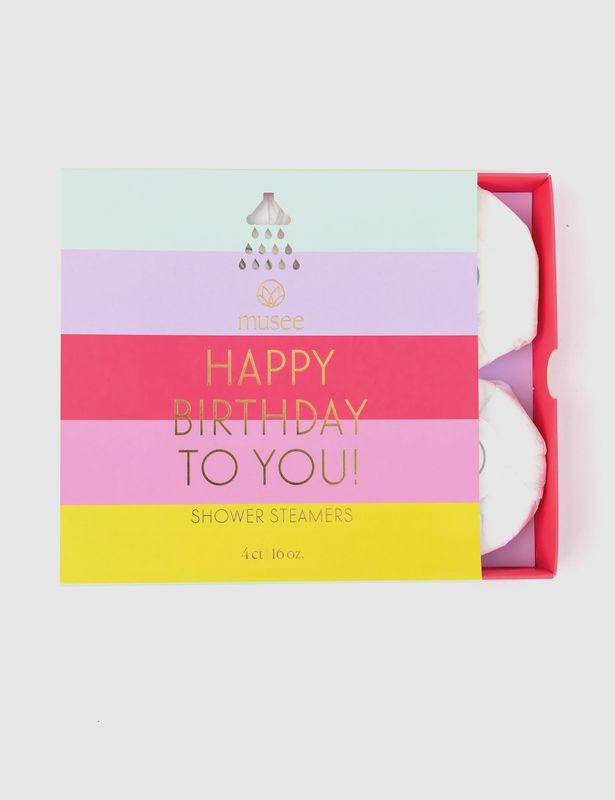 Birthday Shower Steamers