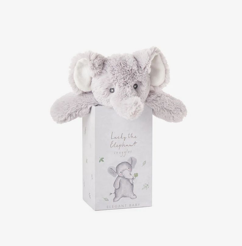 Lucky the Elephant Snuggler Boxed