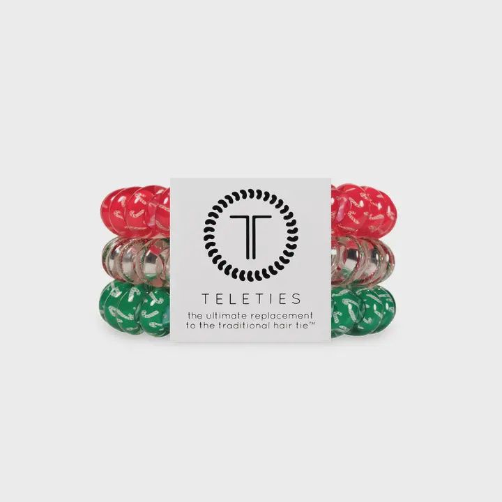 Spiral Hair Coils | Large | Hooked On Christmas Hair Ties