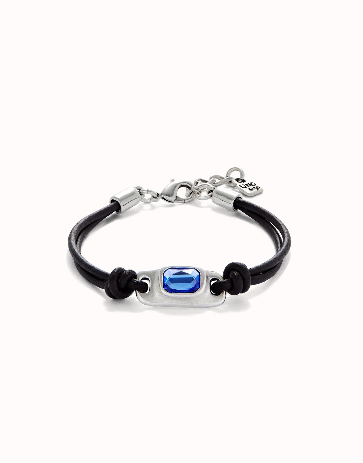 Ser Magnetica Leather with Blue - Silver