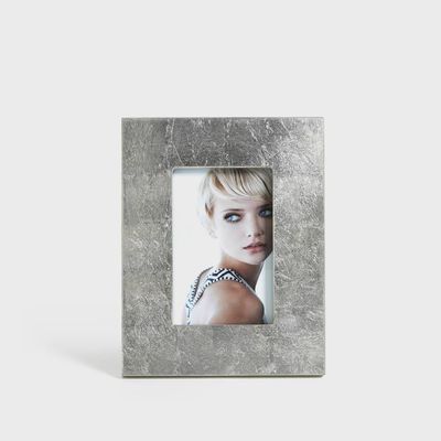 Silver Leaf Photo Frame