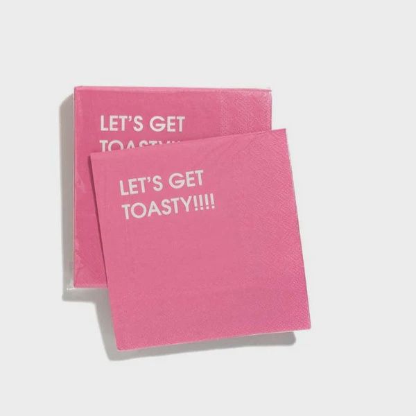 Let&#39;s Get Toasty!!!! - Cocktail Napkins
