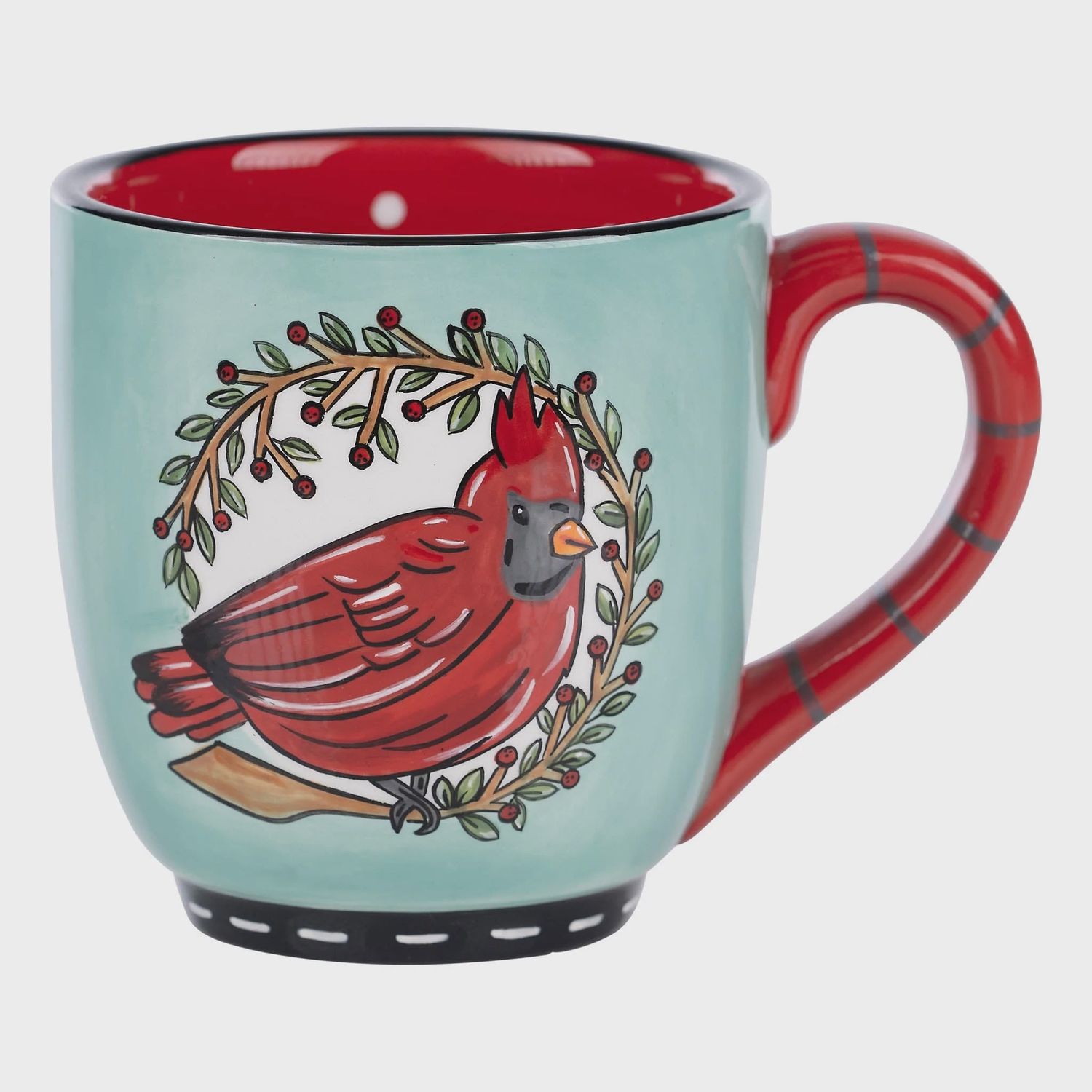 Red Bird Always With You Mug