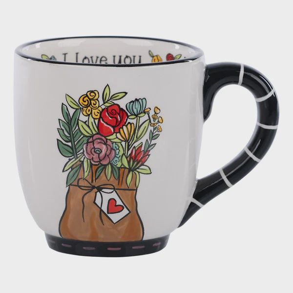 Best Mom Bouquet Mug