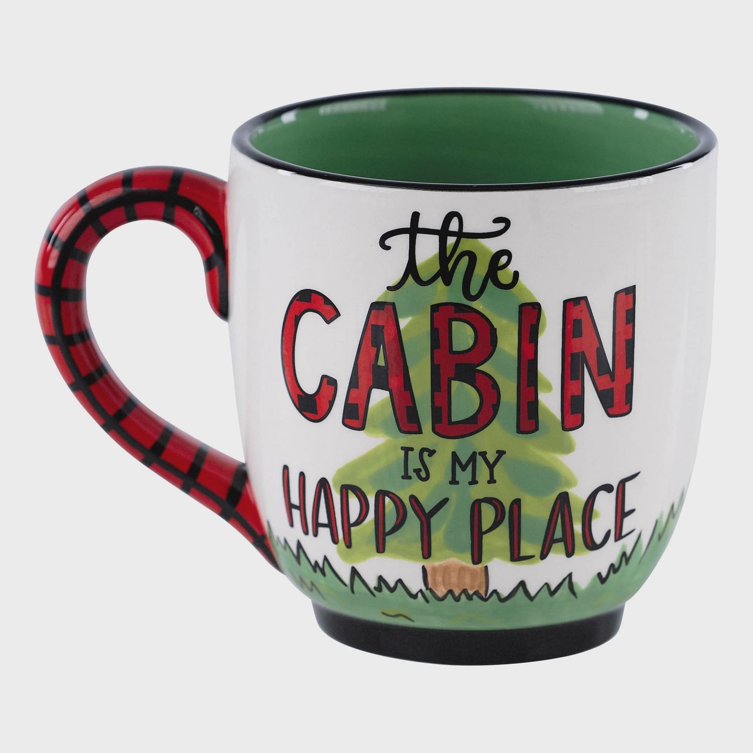Cabin is My Happy Place Mug