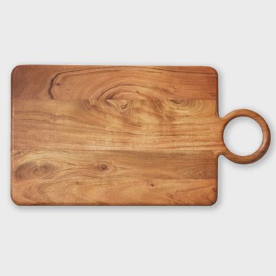 Tag Loop rectangular organizational display board in studio setting, isolated on white background